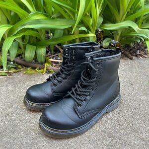 Kids Dr Martens Lace-Up Boots